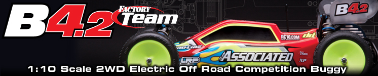RC10B4.2 Factory Team Kit | Associated Electrics