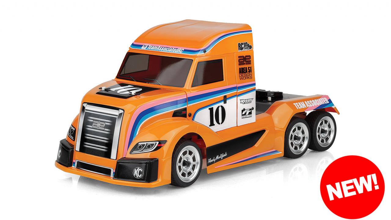 TeamAssociated RC10アメリカンカスタムセミトラック6x6キット RC10 American Custom Semitruck 6X6 | Associated Electrics