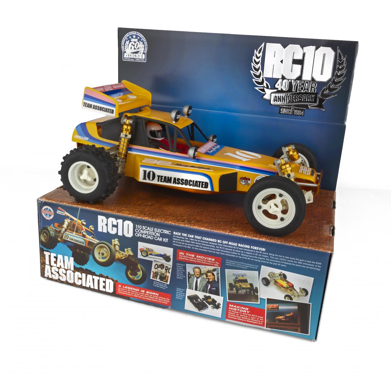 44 アソシ RC10 40th Anniversary RC10 Classic 40th Anniversary Kit | Associated Electrics