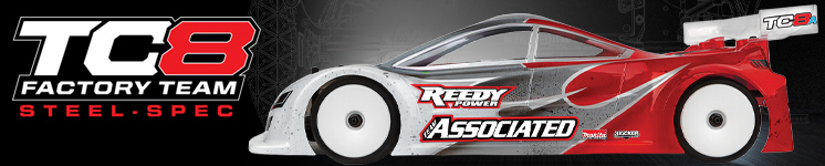 TC8 Steel-Spec Team Kit | Associated Electrics