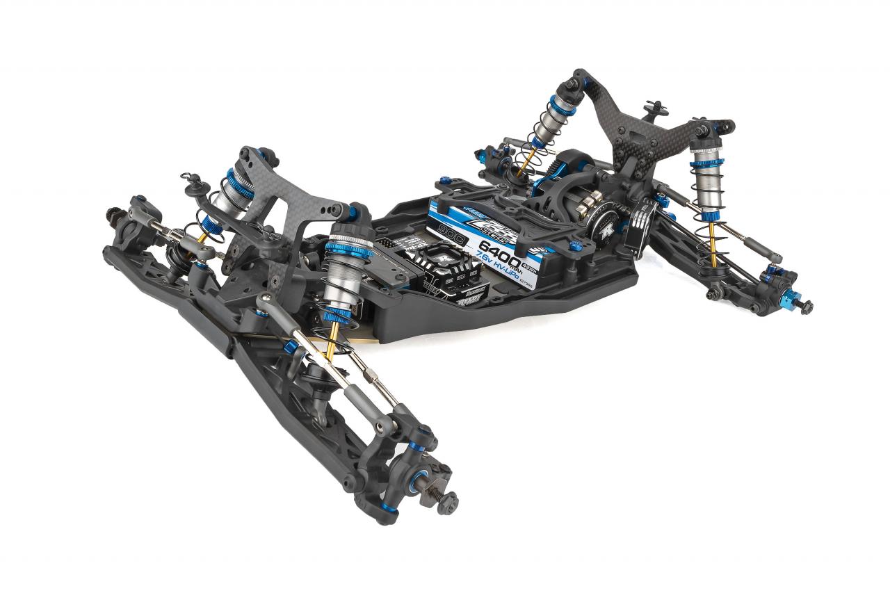 thumbnail image 2 of Team Associated ASC91901 RC10B6.4 -1mm Scrub Caster & Steering Blocks 2 of 13