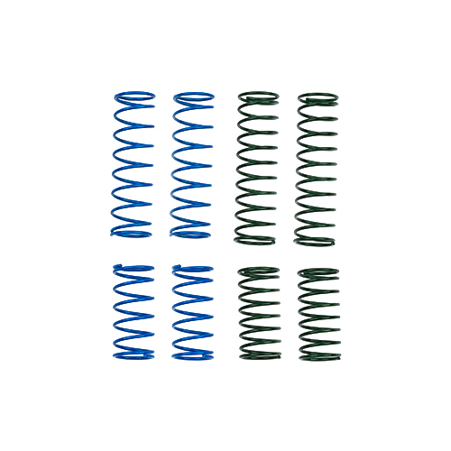 Model 24 Shock Spring Set, Soft/Green, Hard/Blue | Associated