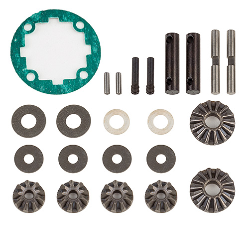 ドニエプルMT-10 リペアパーツ Rival MT10 Front or Rear Differential Rebuild Kit | Associated