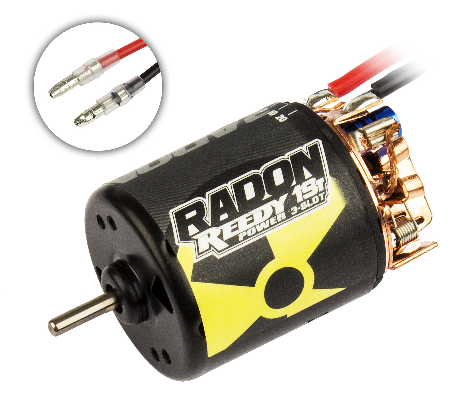 Reedy Radon 2 19T 3-Slot 3200Kv Brushed 540 Motor | Associated