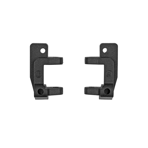 RC10 Front Caster Blocks, 25 Deg, Black | Associated Electrics