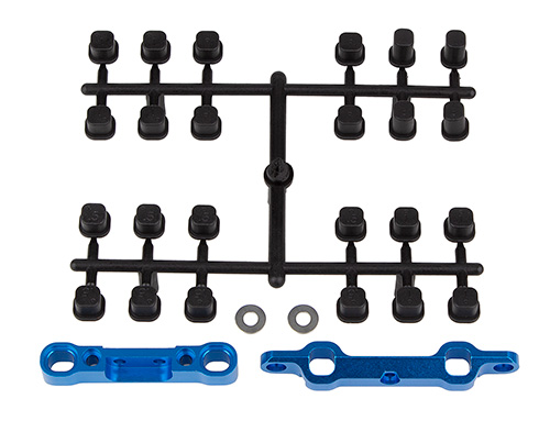 DR10 FT Arm Mount Set, aluminum | Associated Electrics