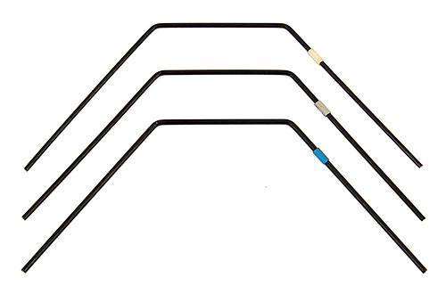 GOURIDE Barre Antiroulis Arrière – Compatible 94760-94766 – Pièce RC Nitro 1/8 – Métal & Plastique – Kit De Rechange
