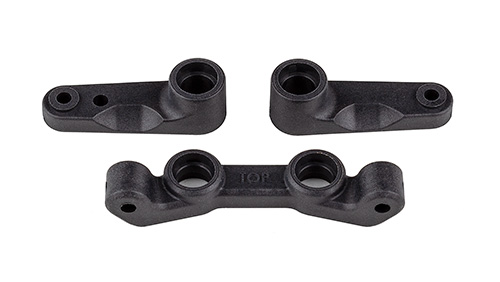 RC10B7 FT Steering Bellcrank and Rack Set, carbon | Associated